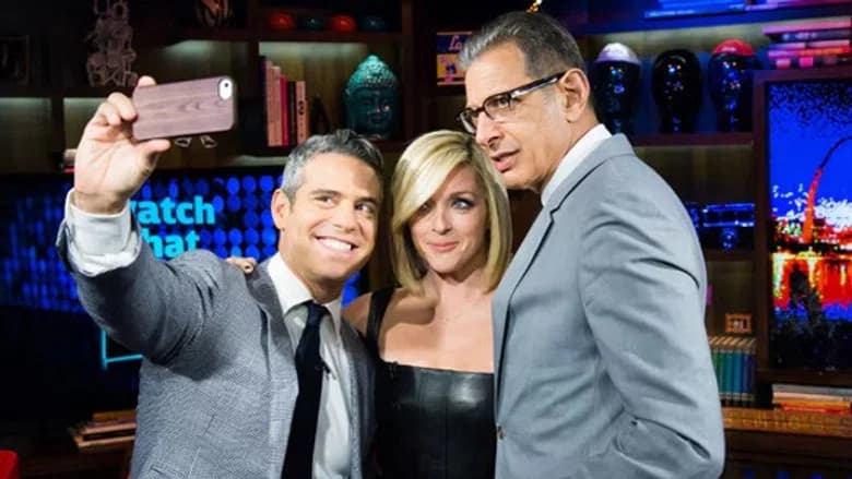 Jane Krakowski & Jeff Goldblum